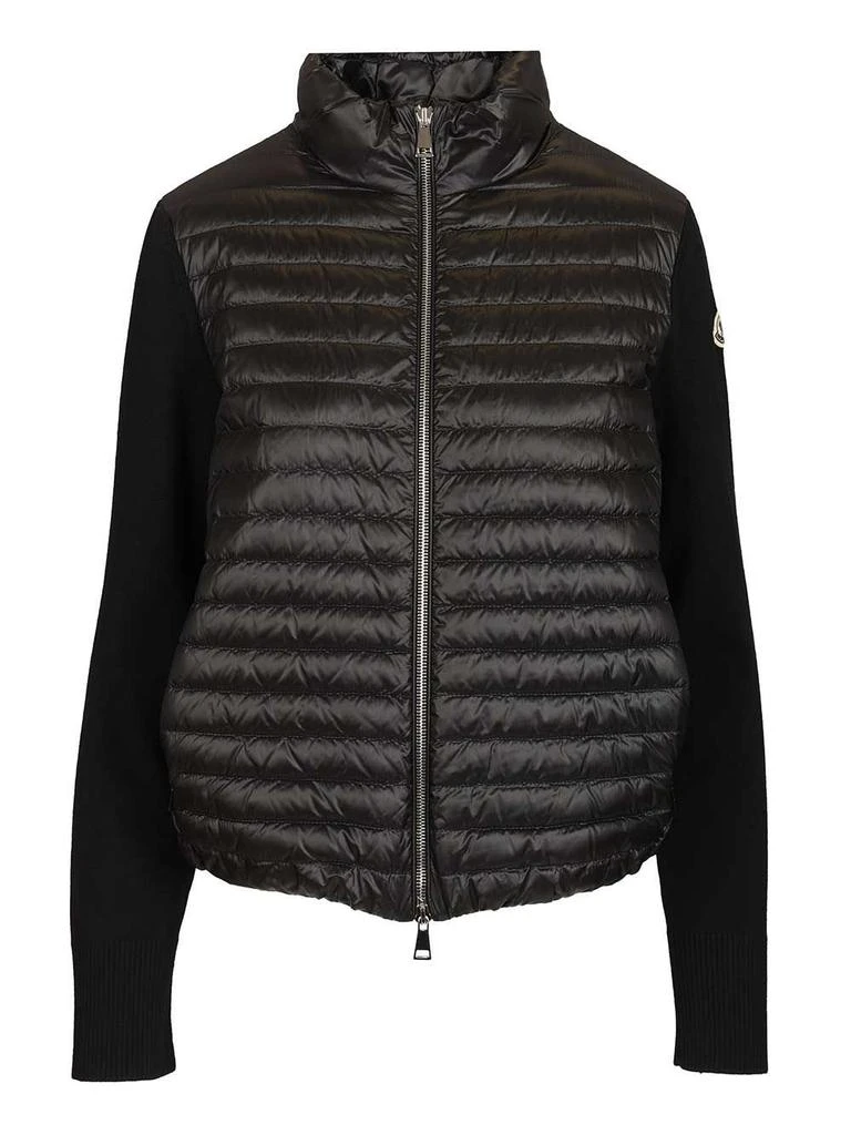 Moncler Moncler Quilted Zipped Cardigan 1