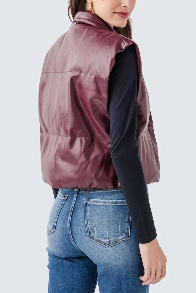 Elan Elan - Faux Leather Vest 2