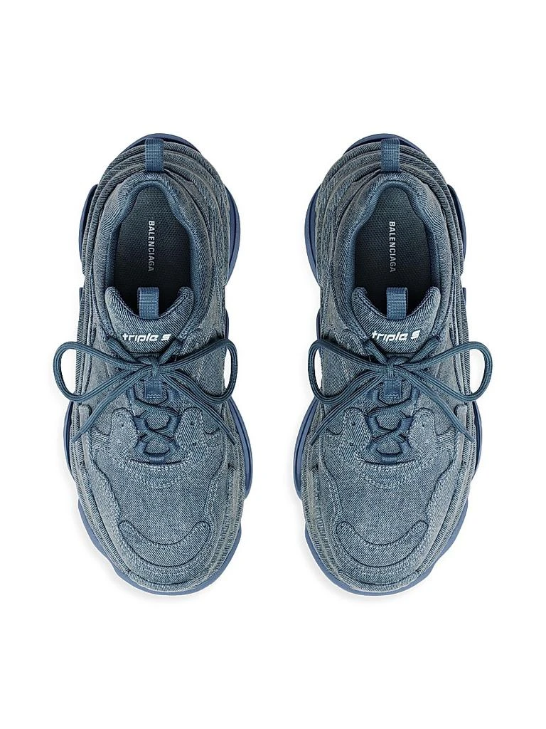 Balenciaga Triple S Sneakers Denim 5