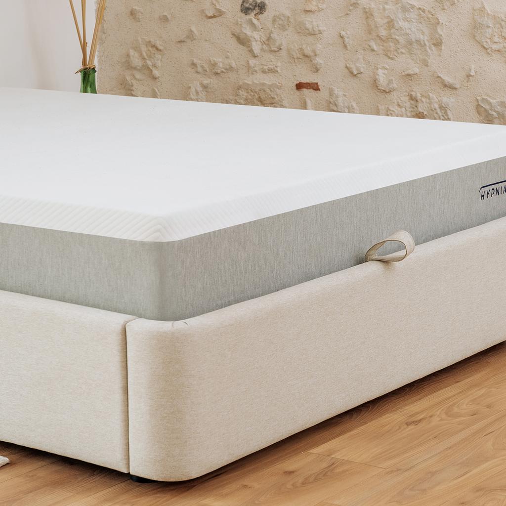 Hypnia Sommier Coffre Nova Beige