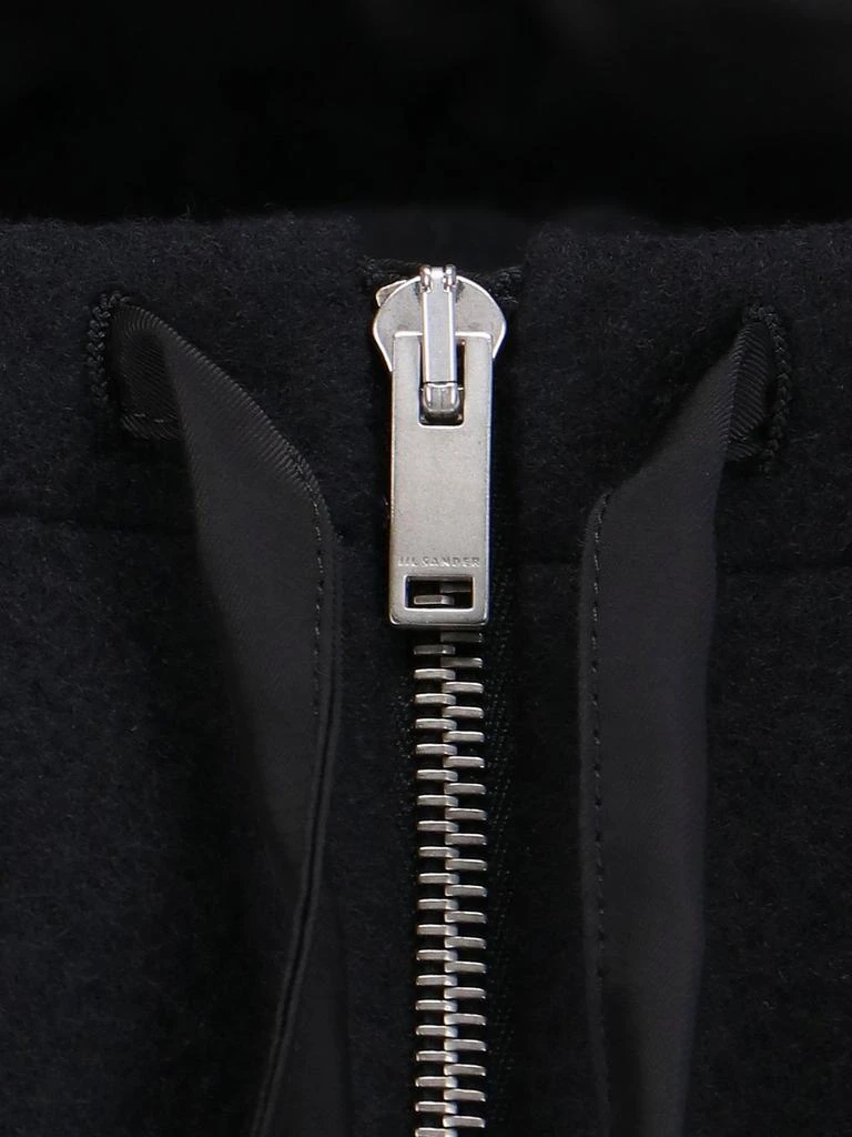 Jil Sander Jil Sander Zipped Hooded Jacket 4