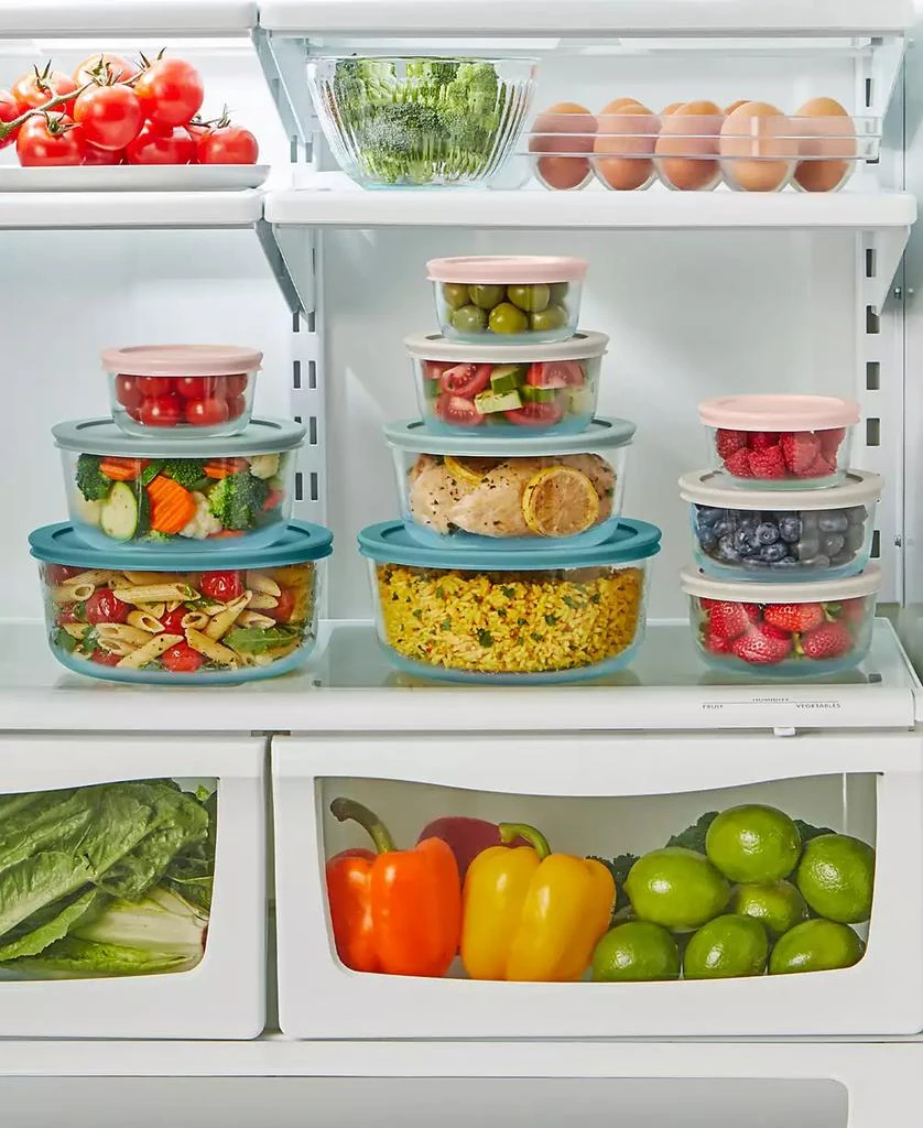 Pyrex Simply Store 20-Piece Round Glass Storage Set 6
