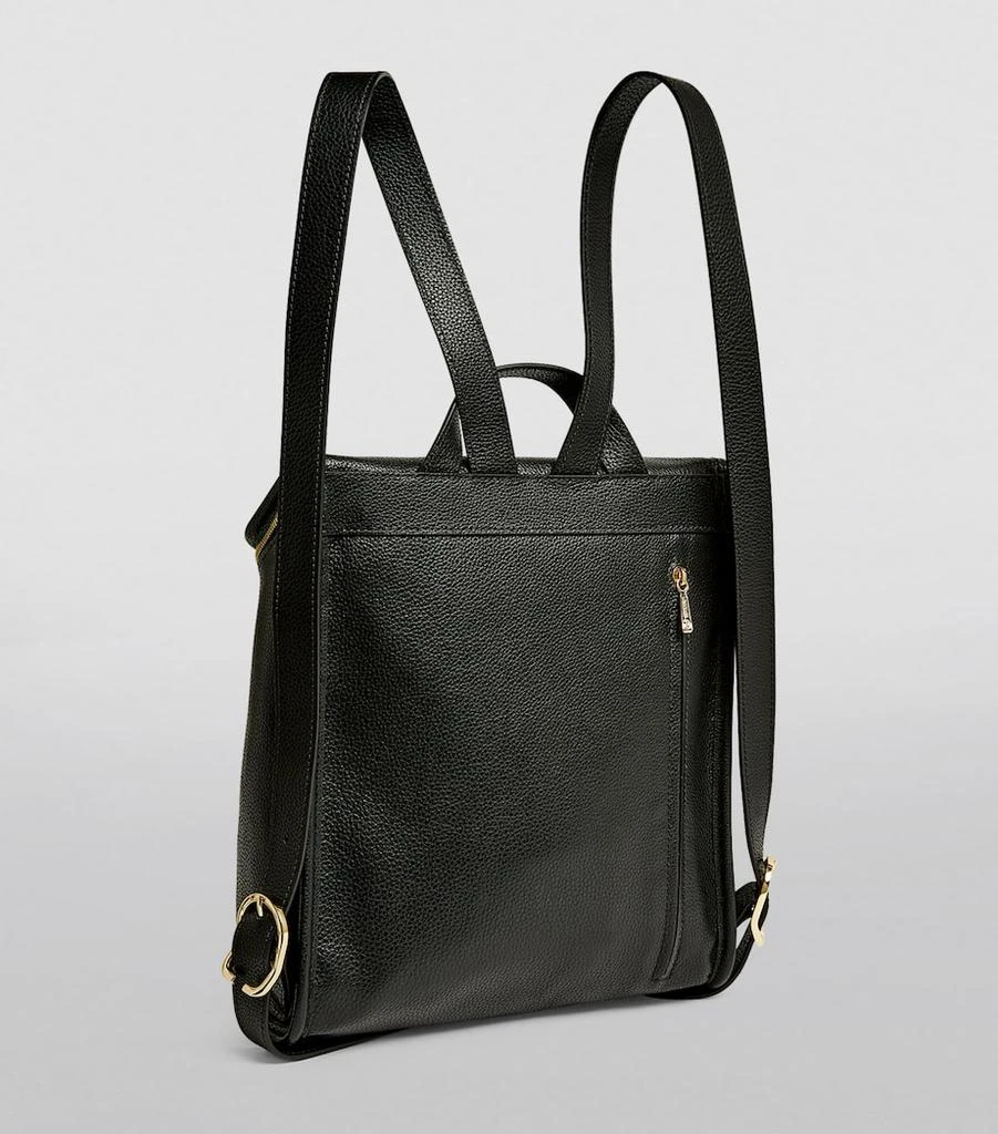 Longchamp Leather Le Foulonné Backpack 2