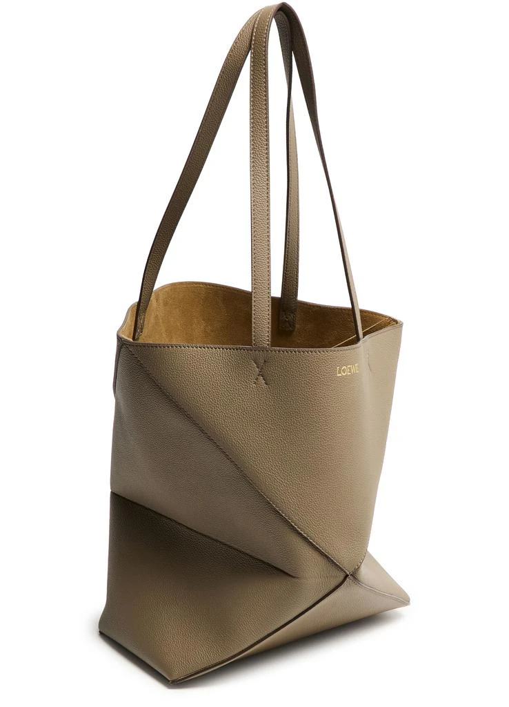 Loewe Medium Puzzle Fold tote in soft grained calfskin 3