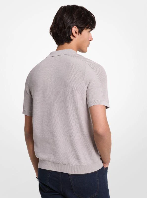 Michael Kors Cotton Mouliné Polo Shirt 2
