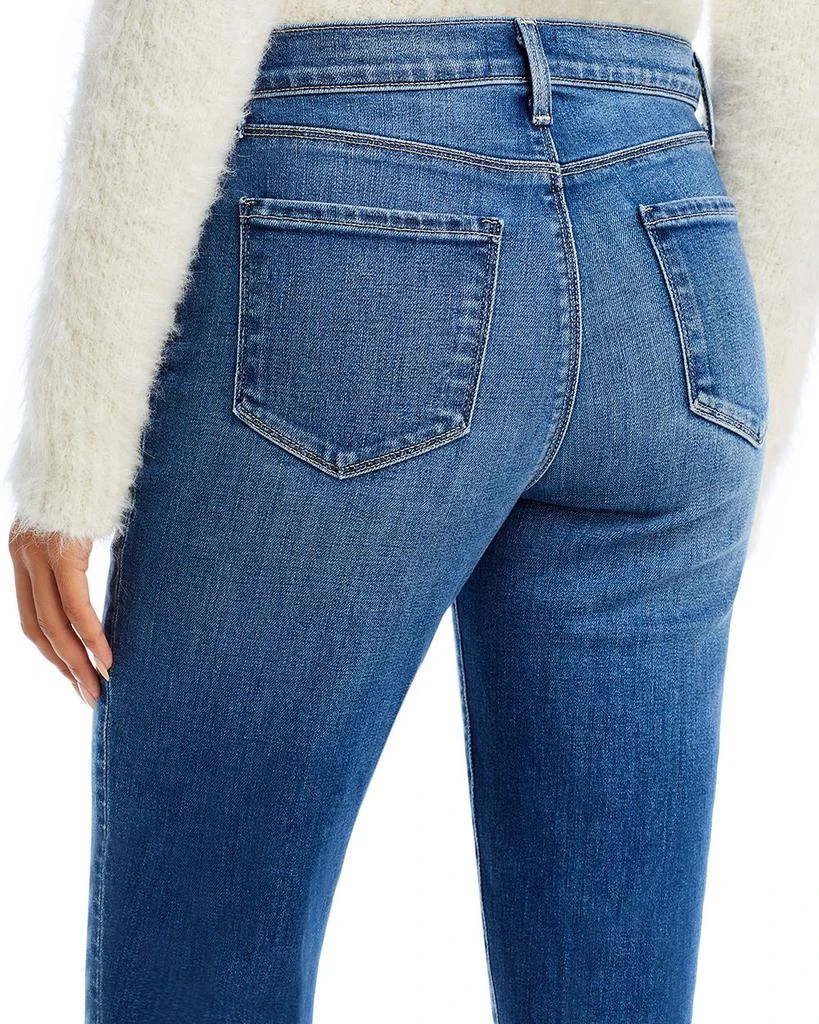 L'Agence Sada High Rise Cropped Slim Leg Jeans in Cambridge 6