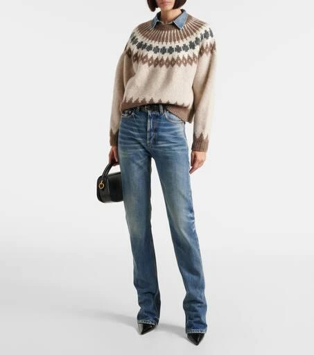 Nili Lotan Alena Fair Isle alpaca-blend sweater 2