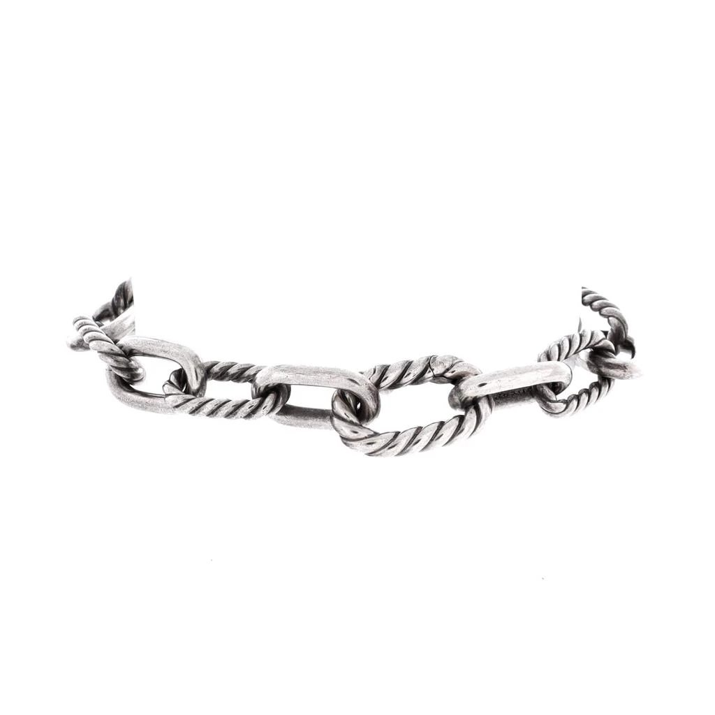 David Yurman Madison Chain Link Bracelet 18K Yellow Gold and Sterling Silver 8.5mm 2