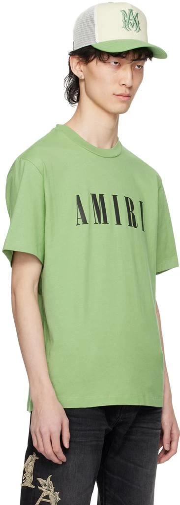 AMIRI Green Bonded T-Shirt 2