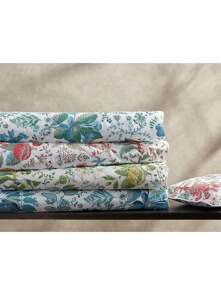 Matouk Pomegranate Quilt 
Quilted Shams Collection 6