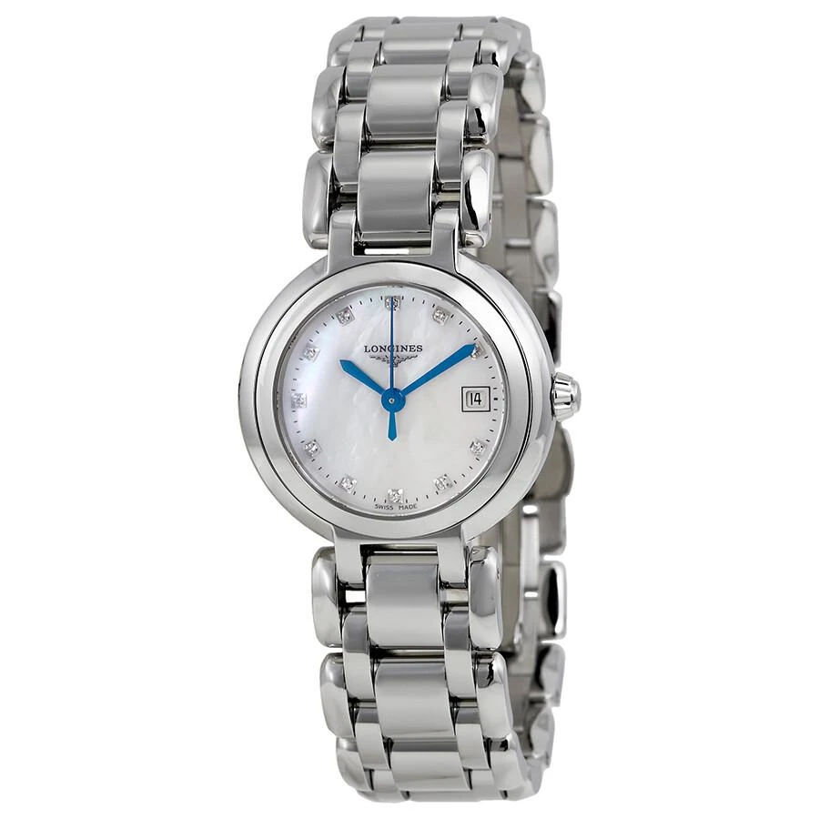 Longines PrimaLuna Diamond White Mother of Pearl Dial Ladies Watch L8.110.4.87.6 1