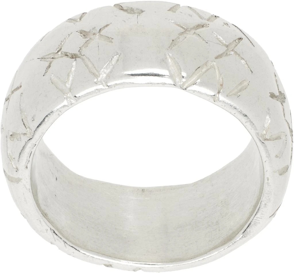 Pearls Before Swine Silver Degen Ring 1