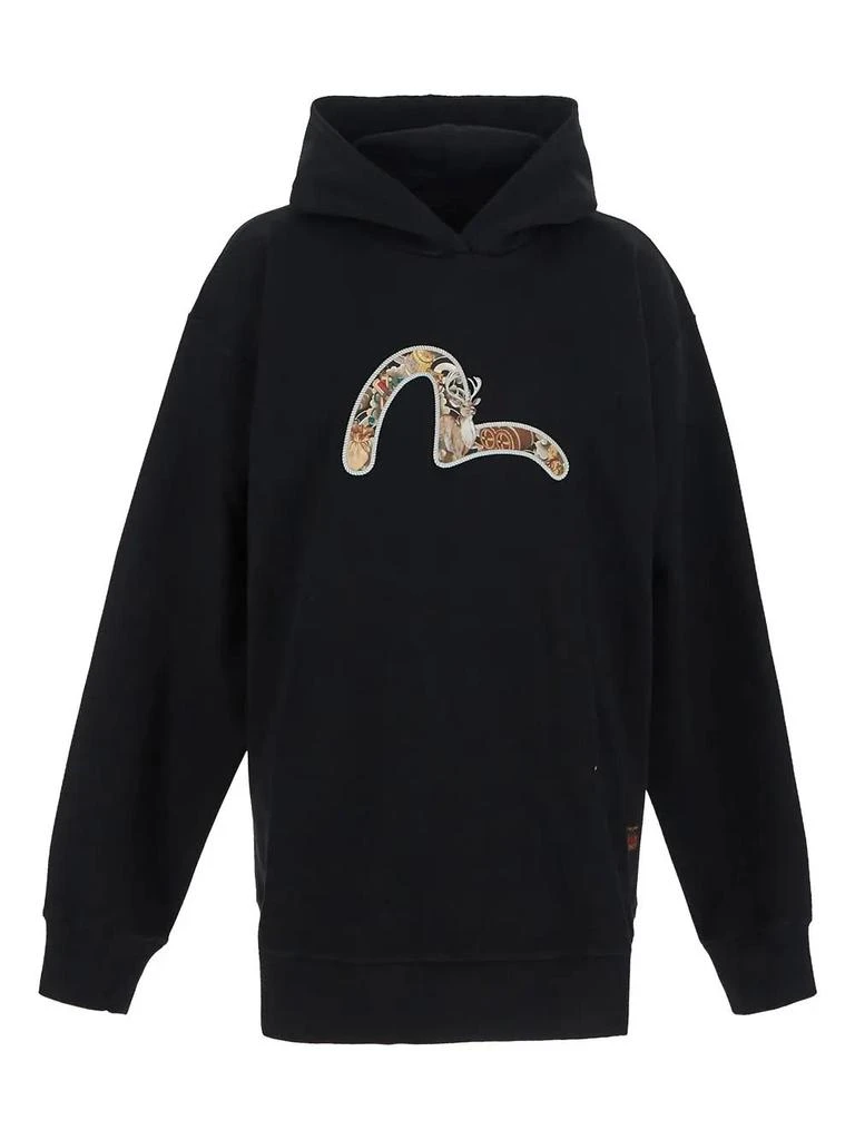 Evisu Multicolor Logo Hoodie 1