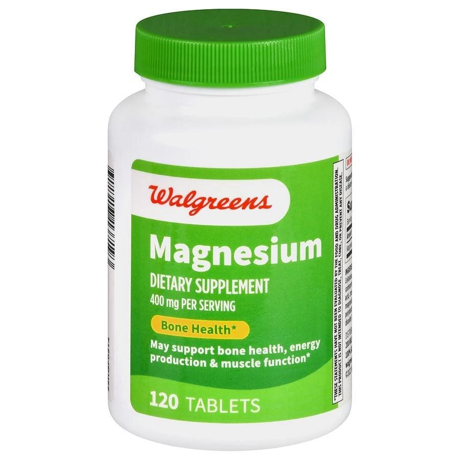 Walgreens Magnesium 400 mg Tablets (120 days) 1