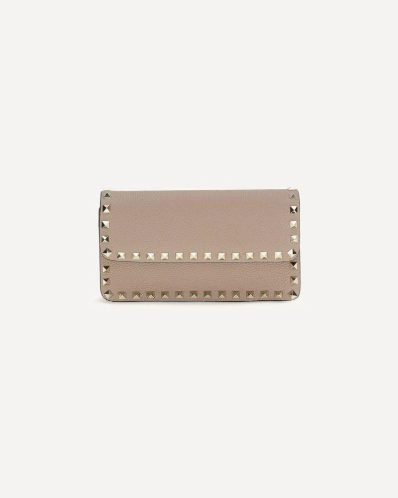 Valentino Valentino Rockstud Chain Strap Wallet