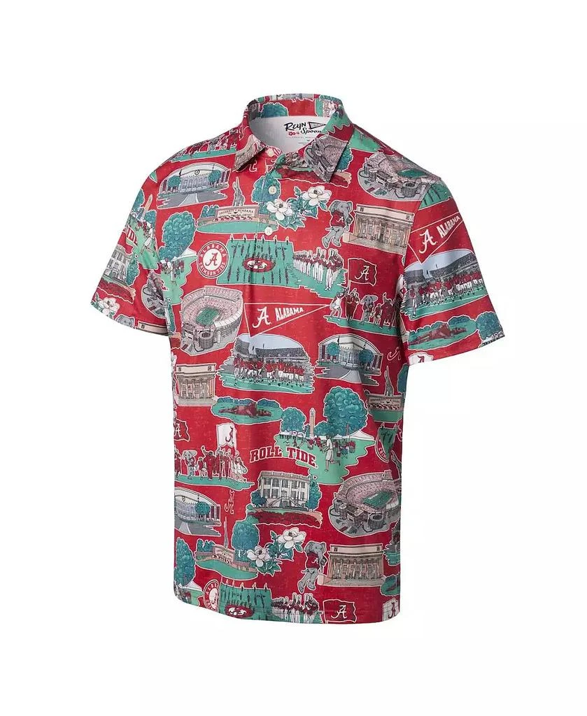 Reyn Spooner Men's Crimson Alabama Crimson Tide Scenic Polo Shirt 2