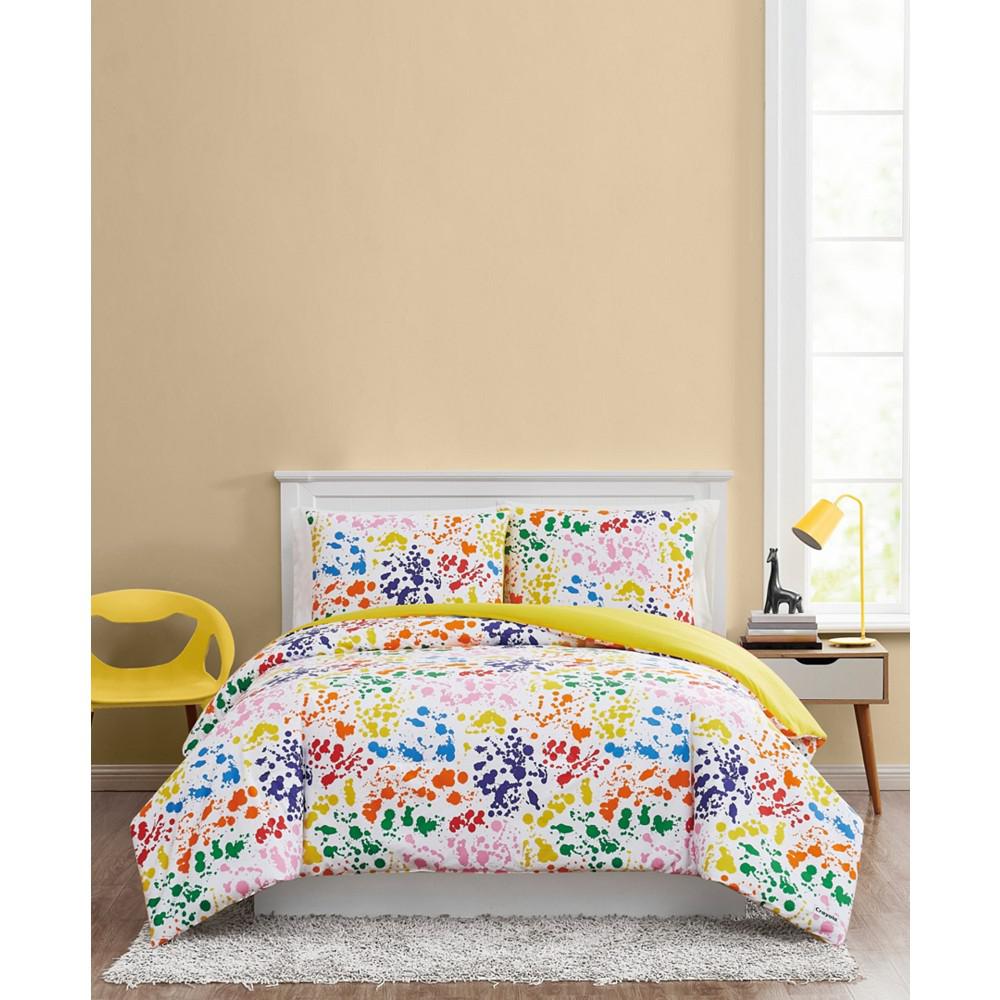 Crayola Splatter 2 Piece Comforter Set