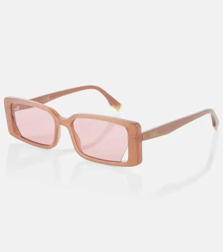 Fendi Fendi Way rectangular sunglasses 4