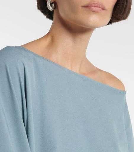 Taller Marmo Ubud Extravaganza feather-trimmed gown 4