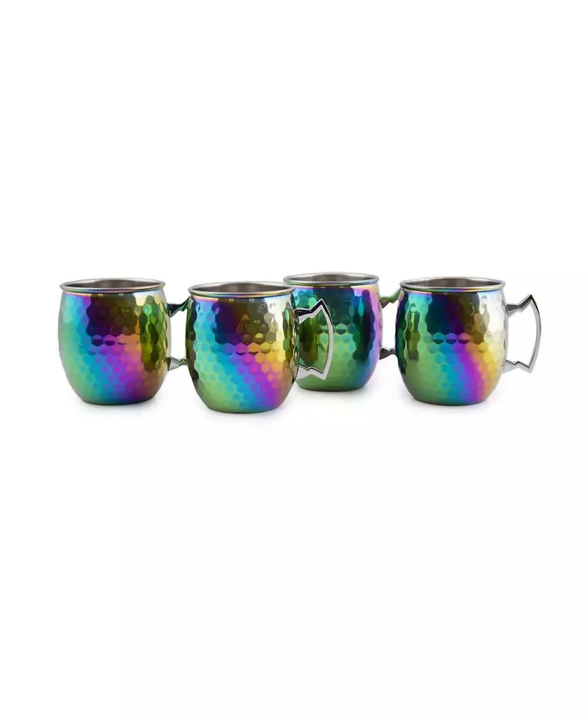 Thirstystone 20 Oz Hammered Moscow Mule Mugs, Set of 4 1