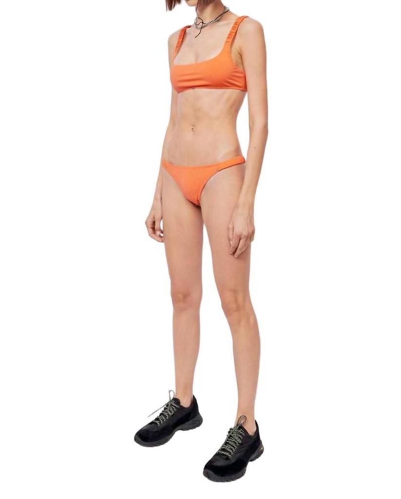 Fisch Corossol Bikini Bottom In Tangerine