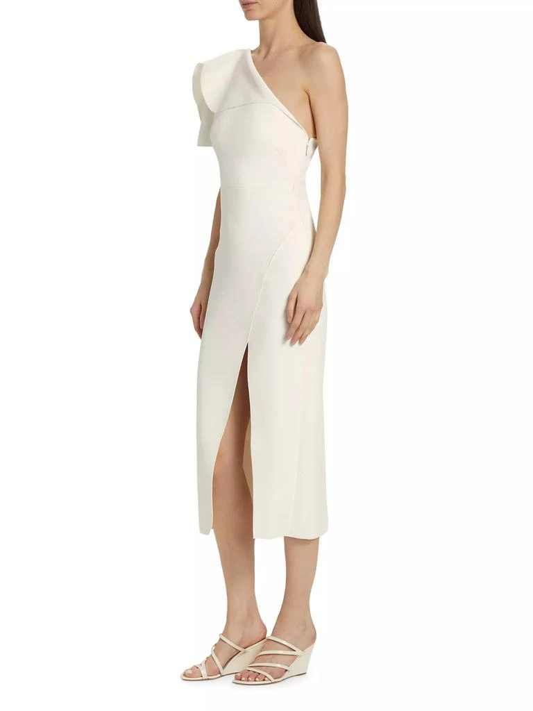 Acler Rogeron One-Shoulder Cocktail Dress 4