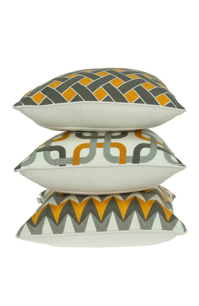 Parkland Kain Transitional Pillow - 20" x 20" - Grey