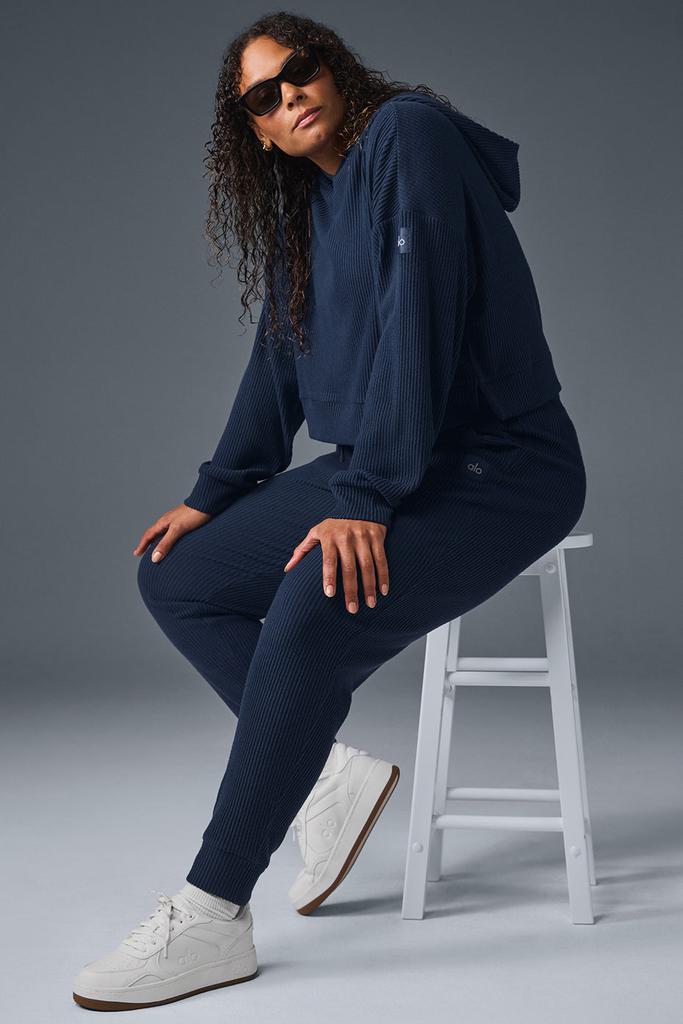 Alo Muse Hoodie - Navy - Hoodies - Free Shipping - BeyondStyle