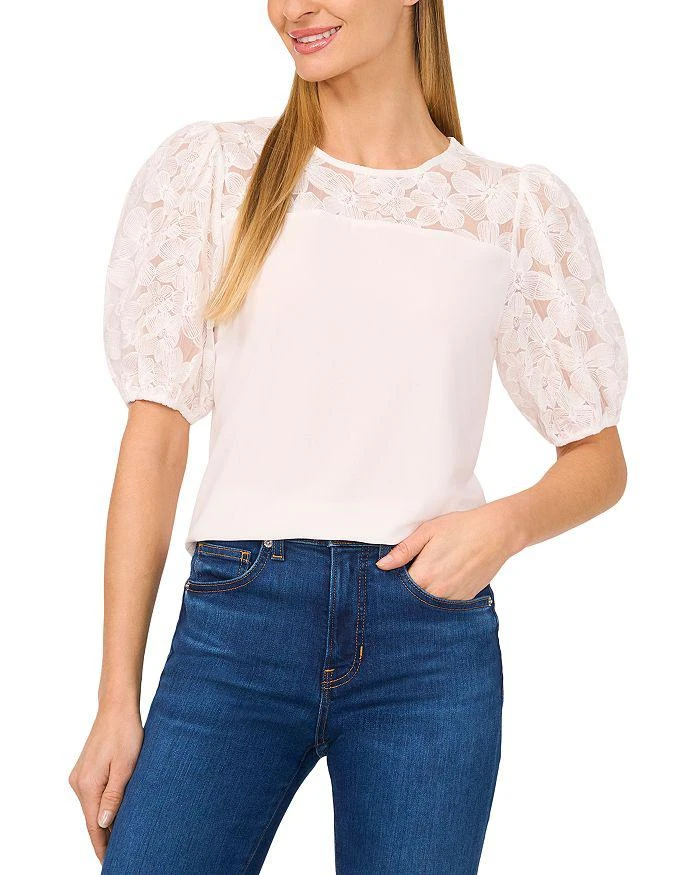 CeCe Puff Sleeve Top 1