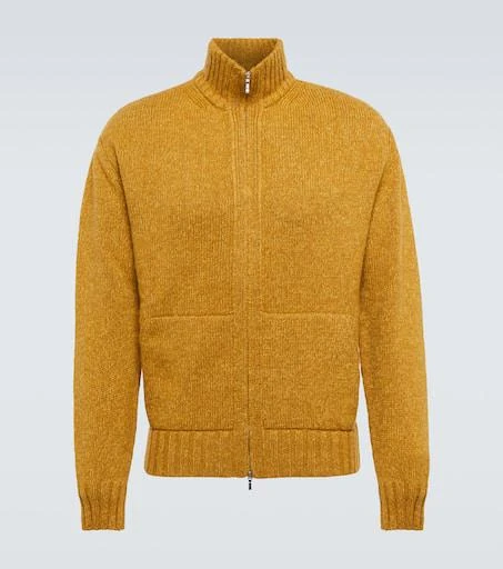 Loro Piana Snow Wander cashmere zip-up sweater 1