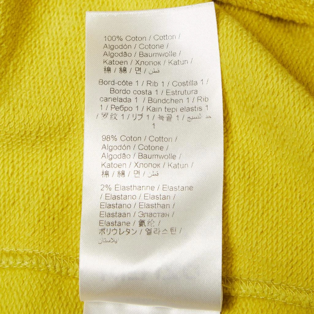 Kenzo Kenzo Yellow Tiger Applique Cotton Knit Sweatshirt S 6