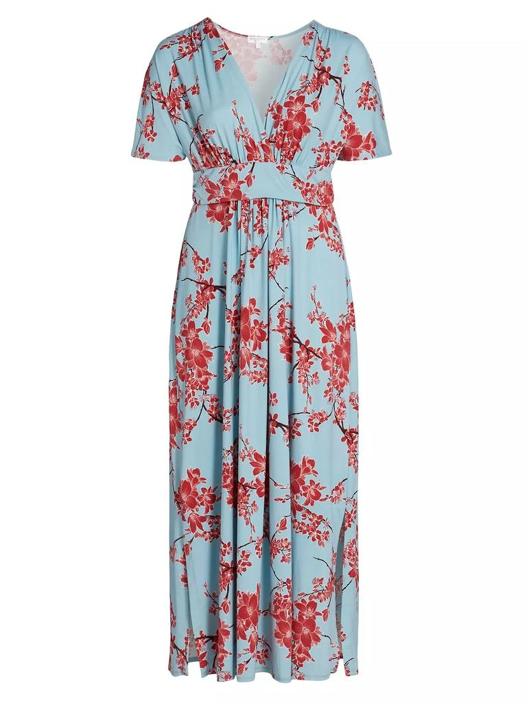 Kiyonna Vienna Short-Sleeve Maxi Dress 1