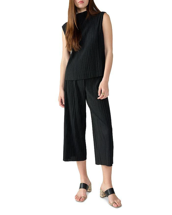 Sanctuary Plissé Pull On Culottes 4