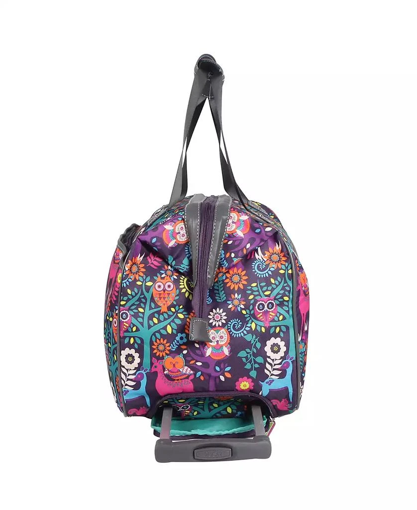 Lily Bloom Carry-on Softside Rolling Duffel Bag 4