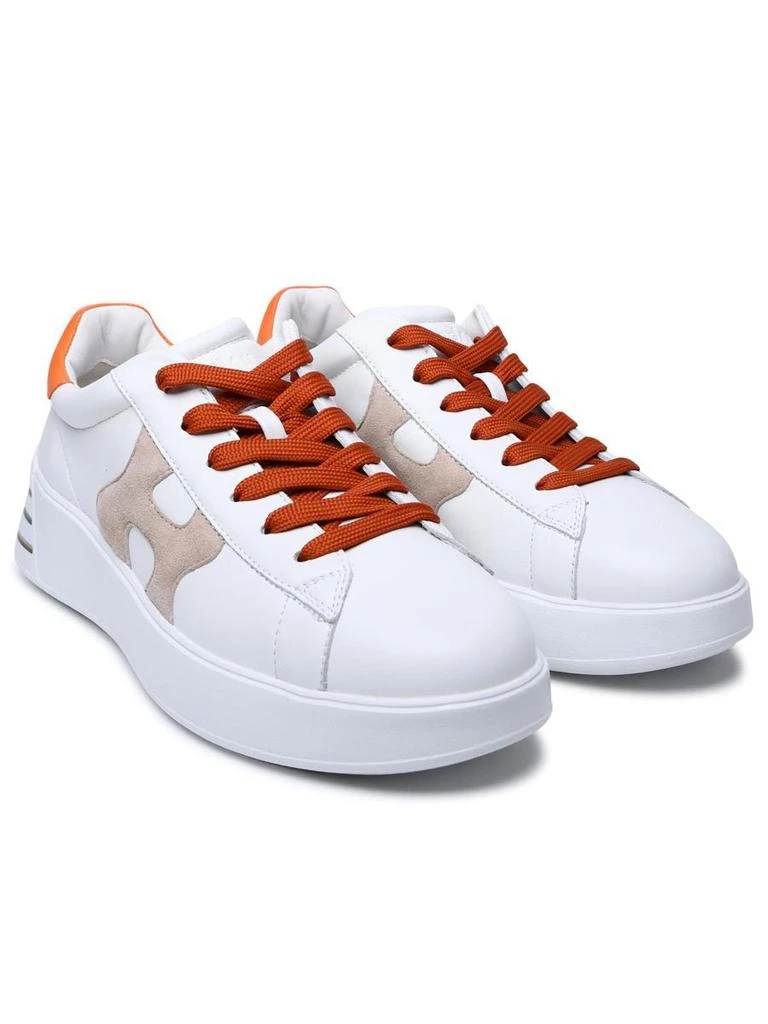 Hogan Hogan White Leather Sneakers 2