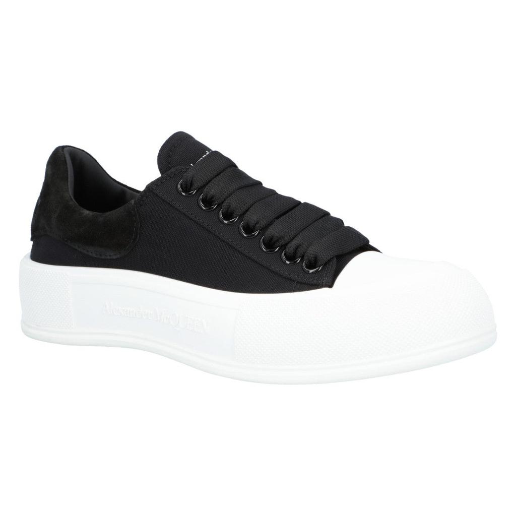 Alexander McQueen Plimsoll In Black