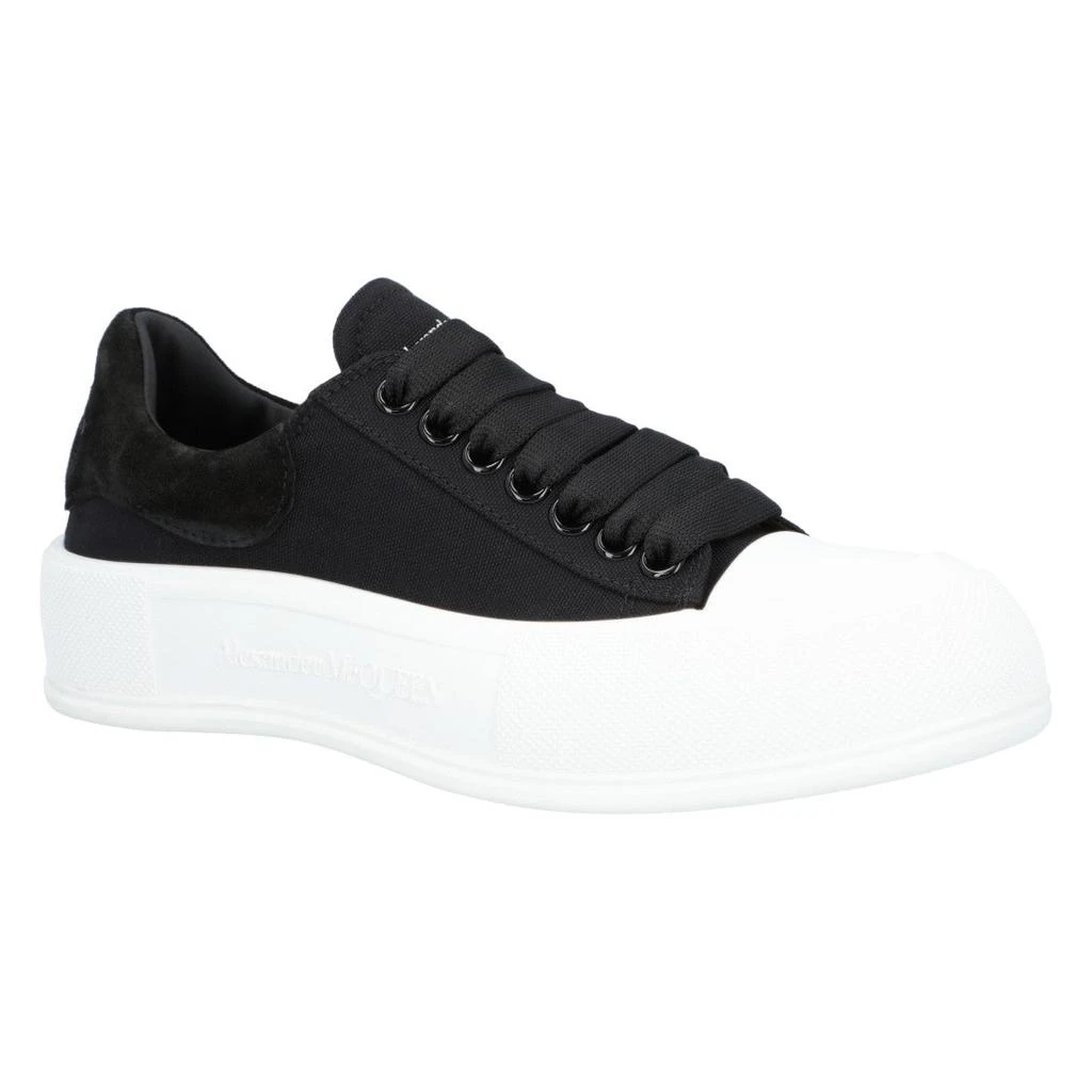 Alexander McQueen Plimsoll In Black 1