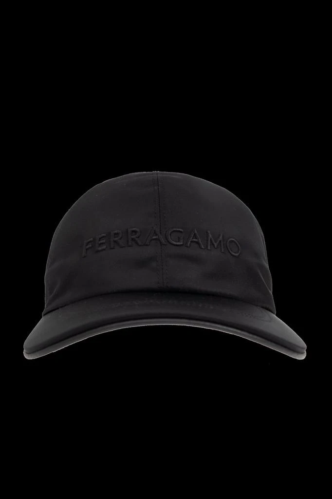 Salvatore Ferragamo Ferragamo Logo Embroidered Baseball Cap 1