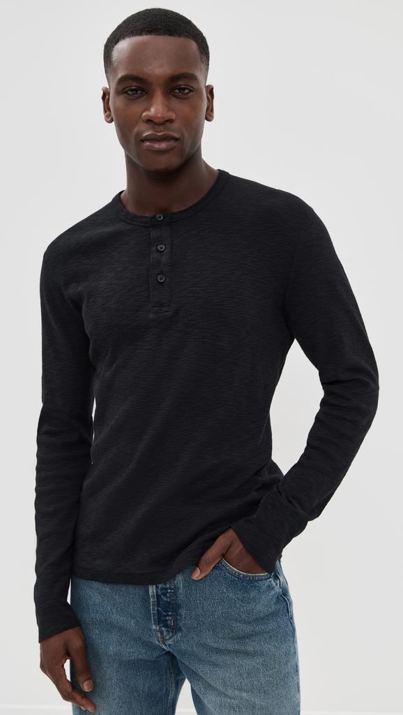 REIGNING CHAMP 1x1 Slub Slim Henley