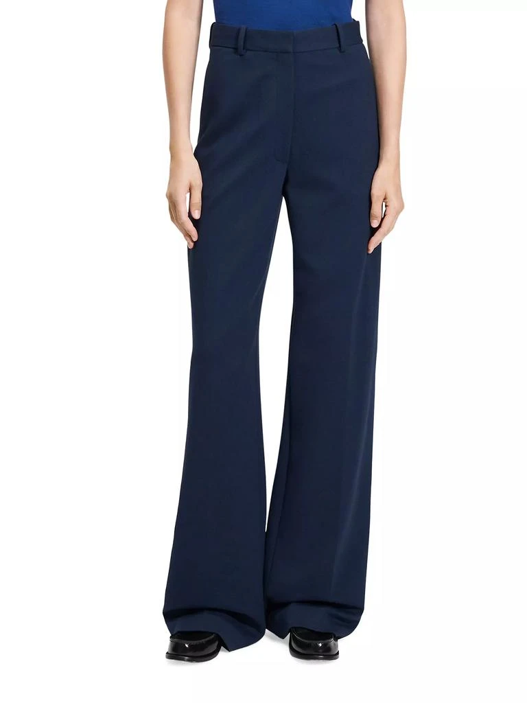 Theory Classic Wide-Leg Trousers 3