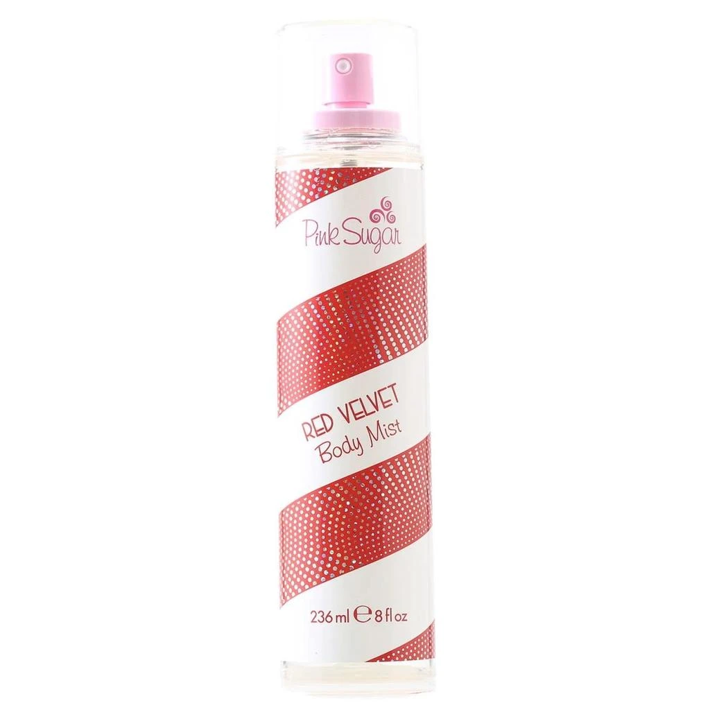 AQUOLINA 8 oz Pink Sugar Red Velvet Body Mist 1