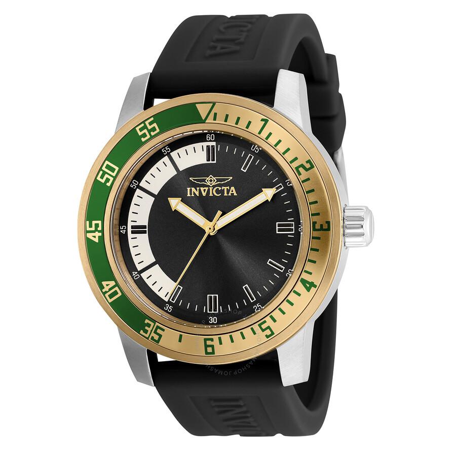 Invicta Specialty Quartz Black Dial Men's Watch 35679