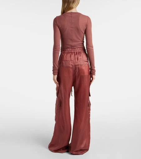 Rick Owens High-rise cargo pants 3