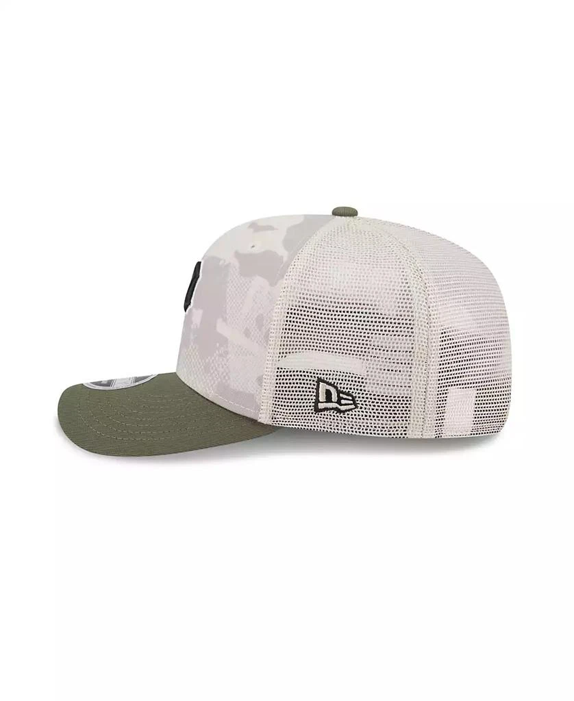 New Era Men's Light Beige/Olive Pittsburgh Pirates 2025 Armed Forces Day 9SEVENTY Adjustable Hat 4