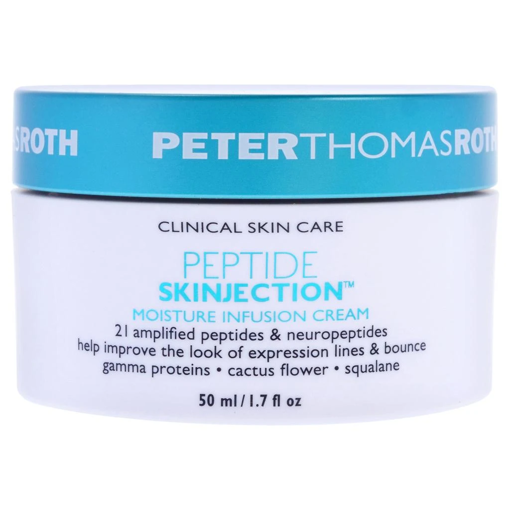 Peter Thomas Roth Peptide Skinjection Moisture Infusion Cream by for Unisex - 1.7 oz Cream (Refillable) 2