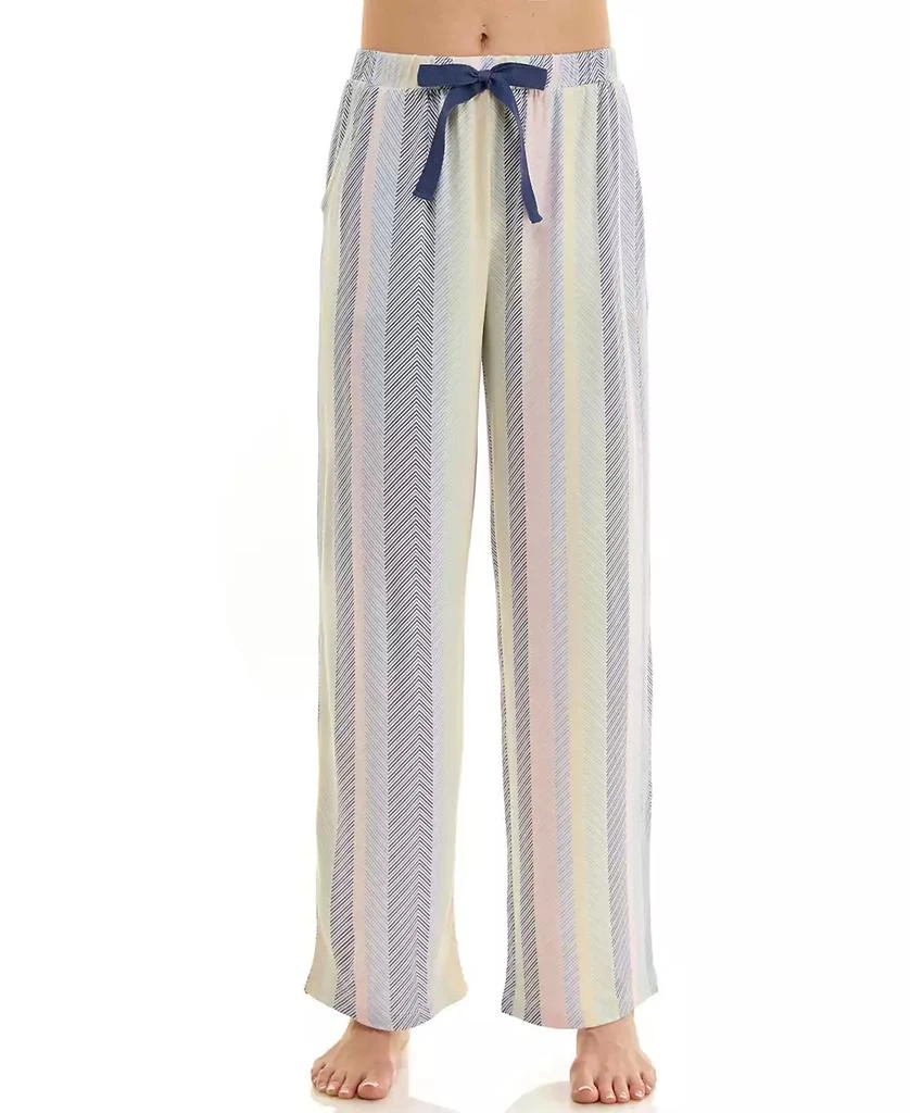 Roudelain Women
s Open Leg Mid-Rise Sleep Pants