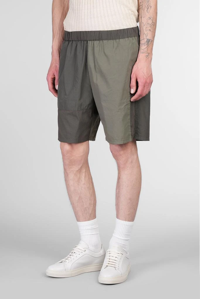 MAURO GRIFONI Shorts In Green Cotton 2