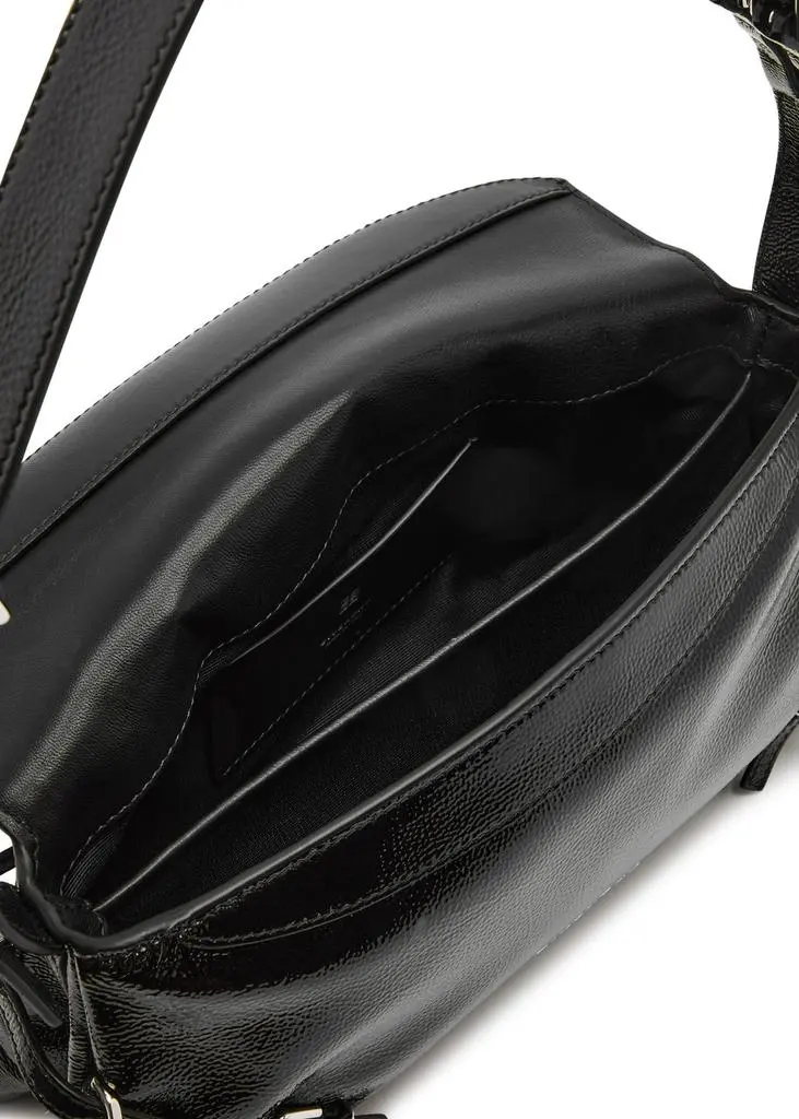 Givenchy Voyou small patent leather shoulder bag  4