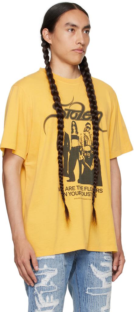 Stolen Girlfriends Club Yellow 'Dust Bin' T-Shirt