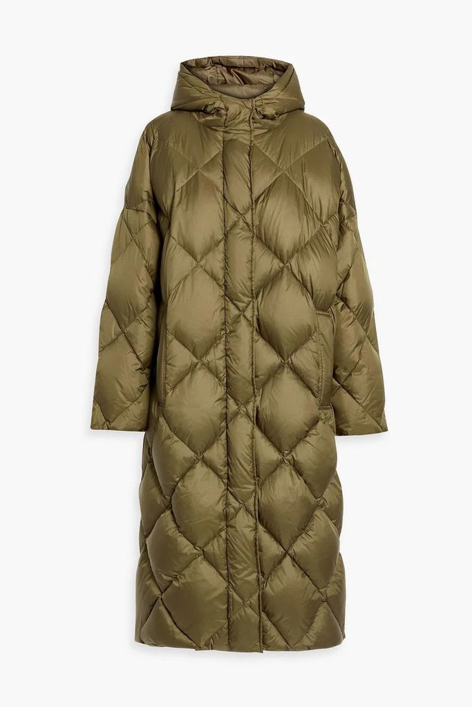 STAND STUDIO Farrah quilted shell hooded coat 1